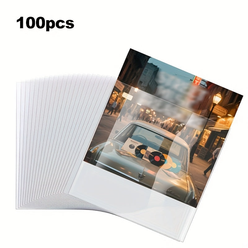 50pcs/100pcs 12-inch Premium Record Sleeves