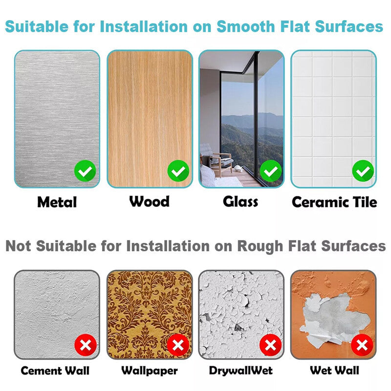 12pcs Vinyl Record Wall Mount Display Shelf